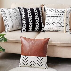 4 18x18 Pillow covers